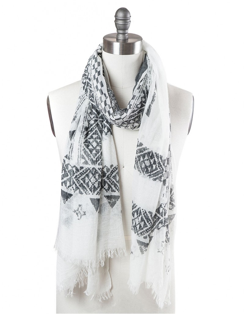 T&C | Canyon Print Scarf | $42.00 | Click here to shop 