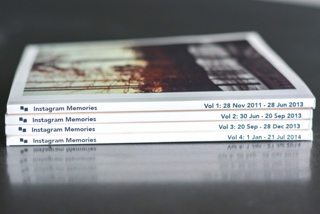 You can select any title you want for the books as well as choose a particular photo for the front cover.  