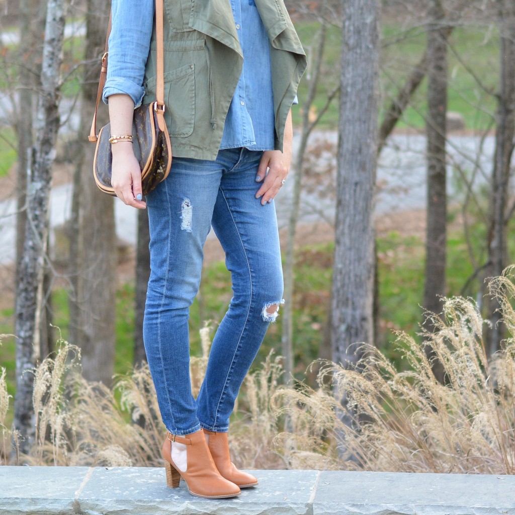 Transitioning Chambray into Winter